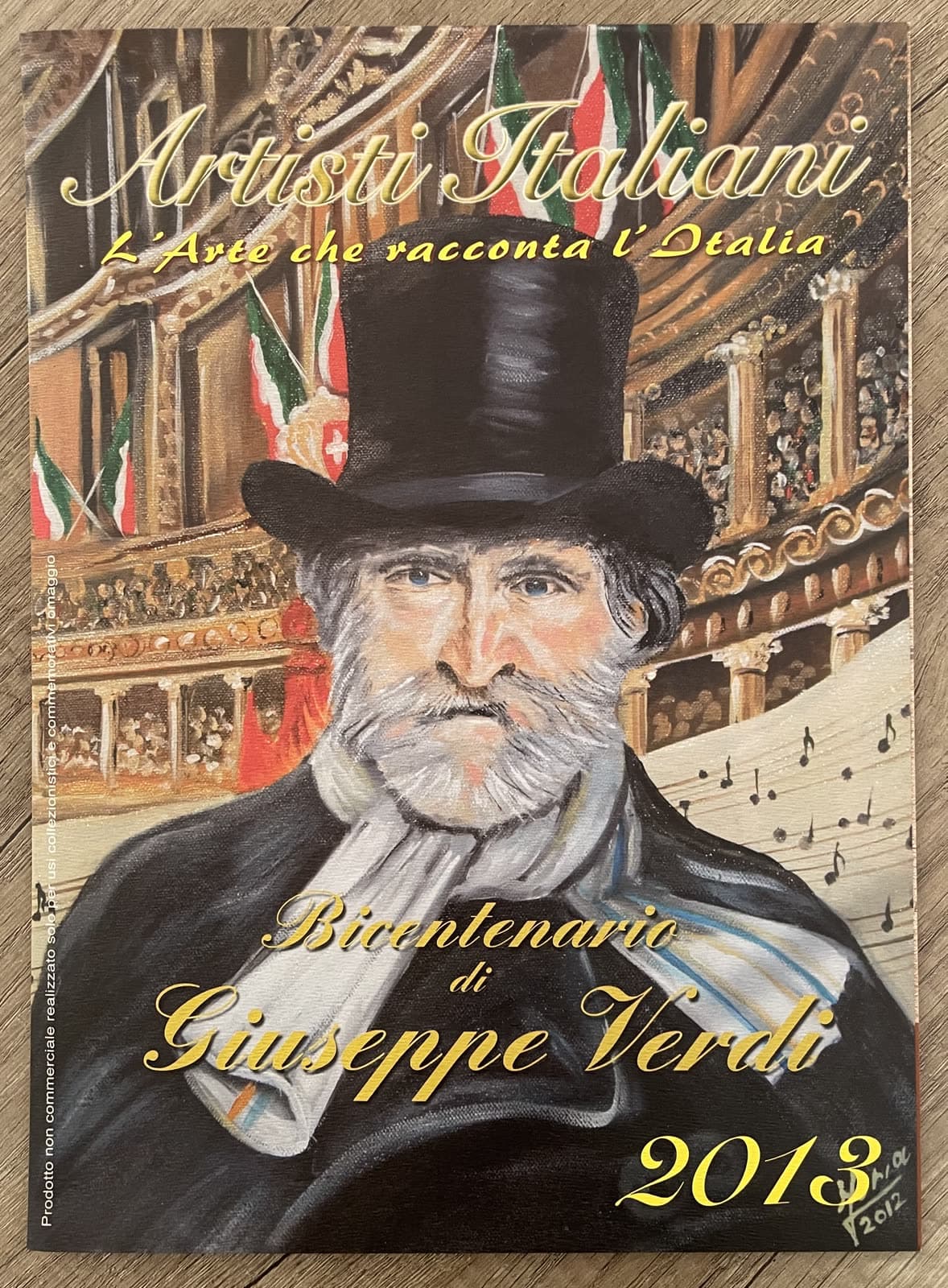 Copertina del calendario